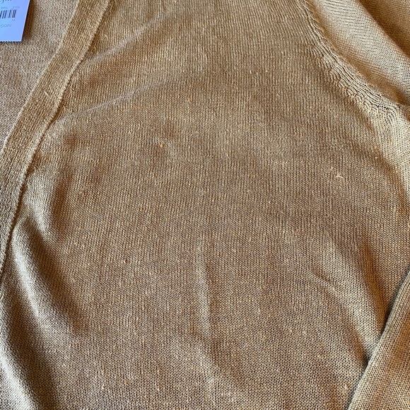 J. Jill Mustard Open Front Cardigan - Picture 6 of 14